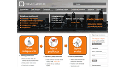 Desktop Screenshot of formularze.eu
