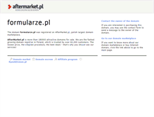 Tablet Screenshot of formularze.pl